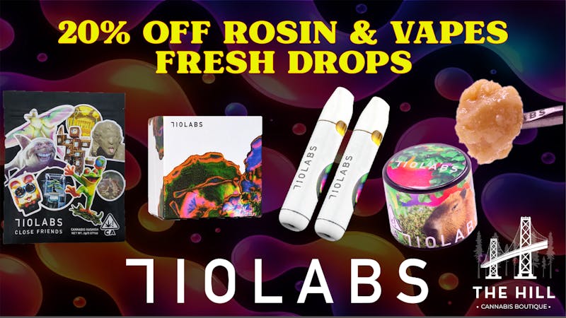 The Hill San Francisco 710 LABS DEAL - FRESH DROPS
