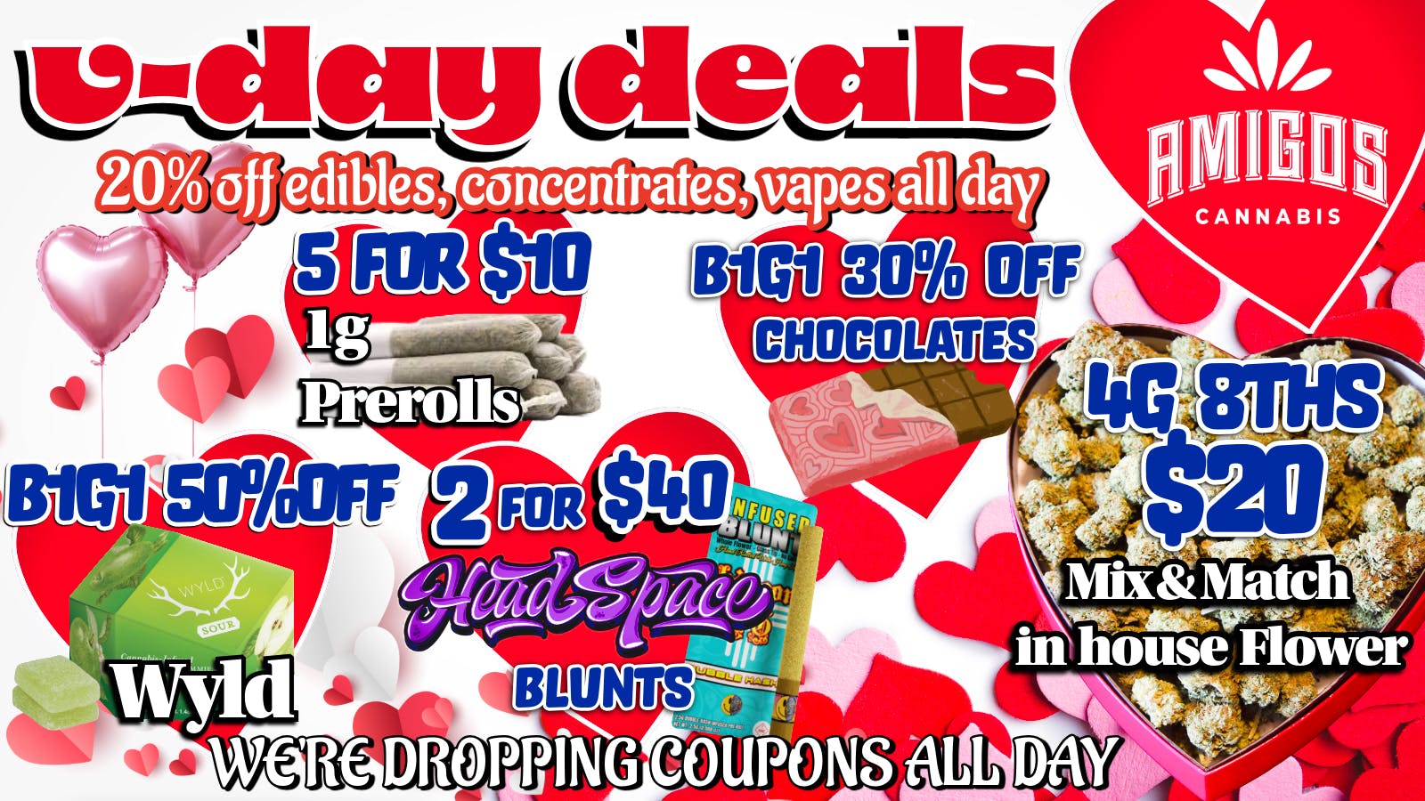 Amigos Cannabis - ABQ .💘😮‍💨Vday Deals😍💃