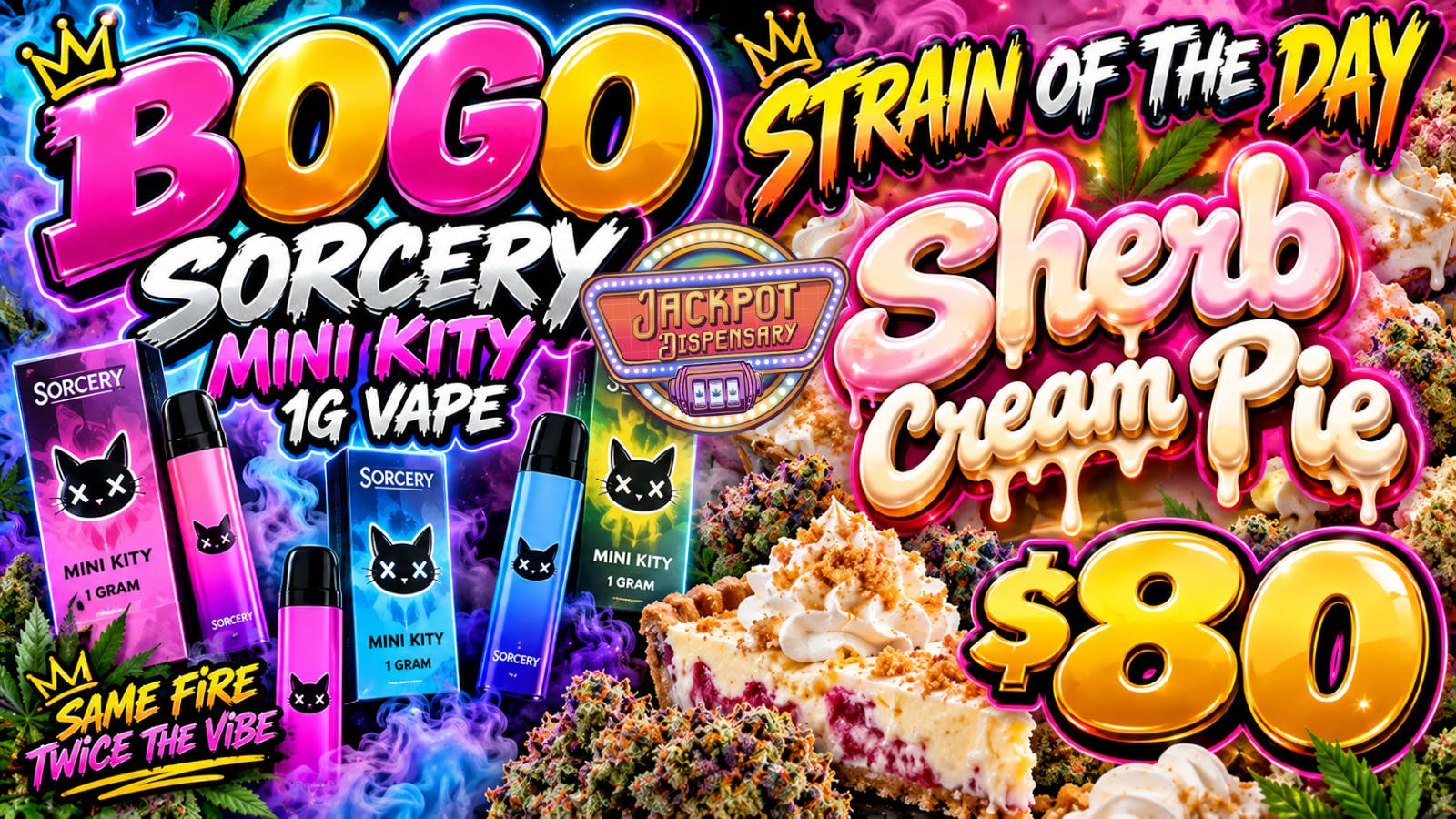 Jackpot Dispensary Bogo Mini Kity 1g