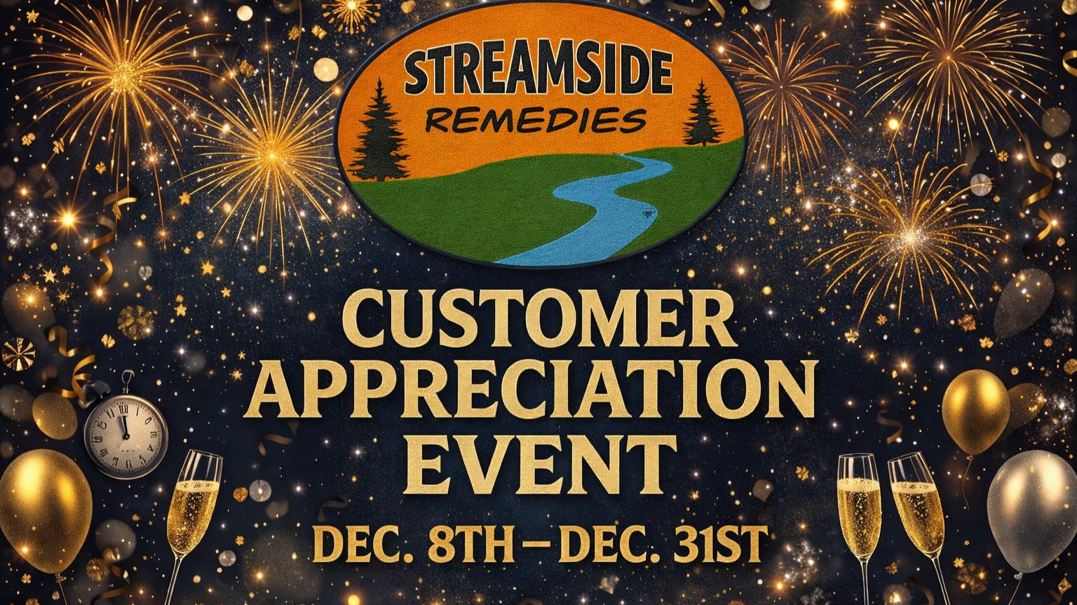 Streamside Remedies Customer Appreciation Event
