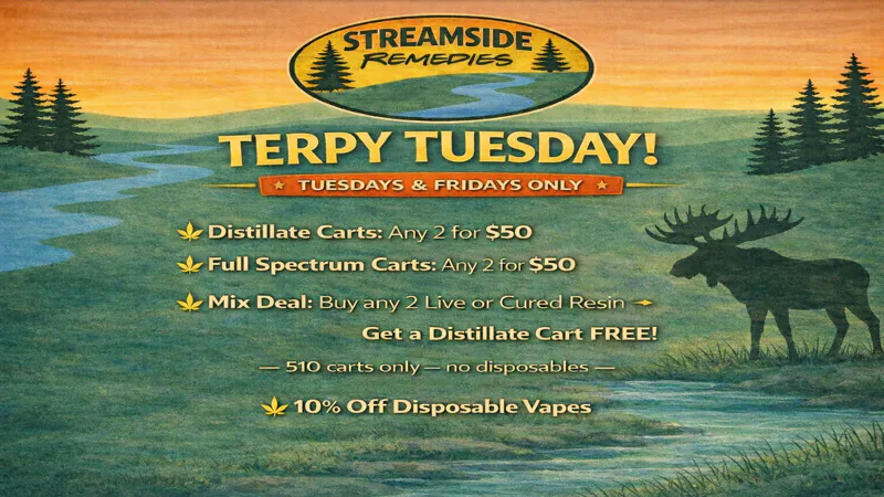 Streamside Remedies Terpy Tuesday
