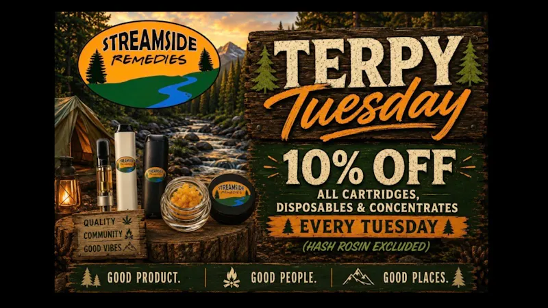Streamside Remedies Terpy Tuesday