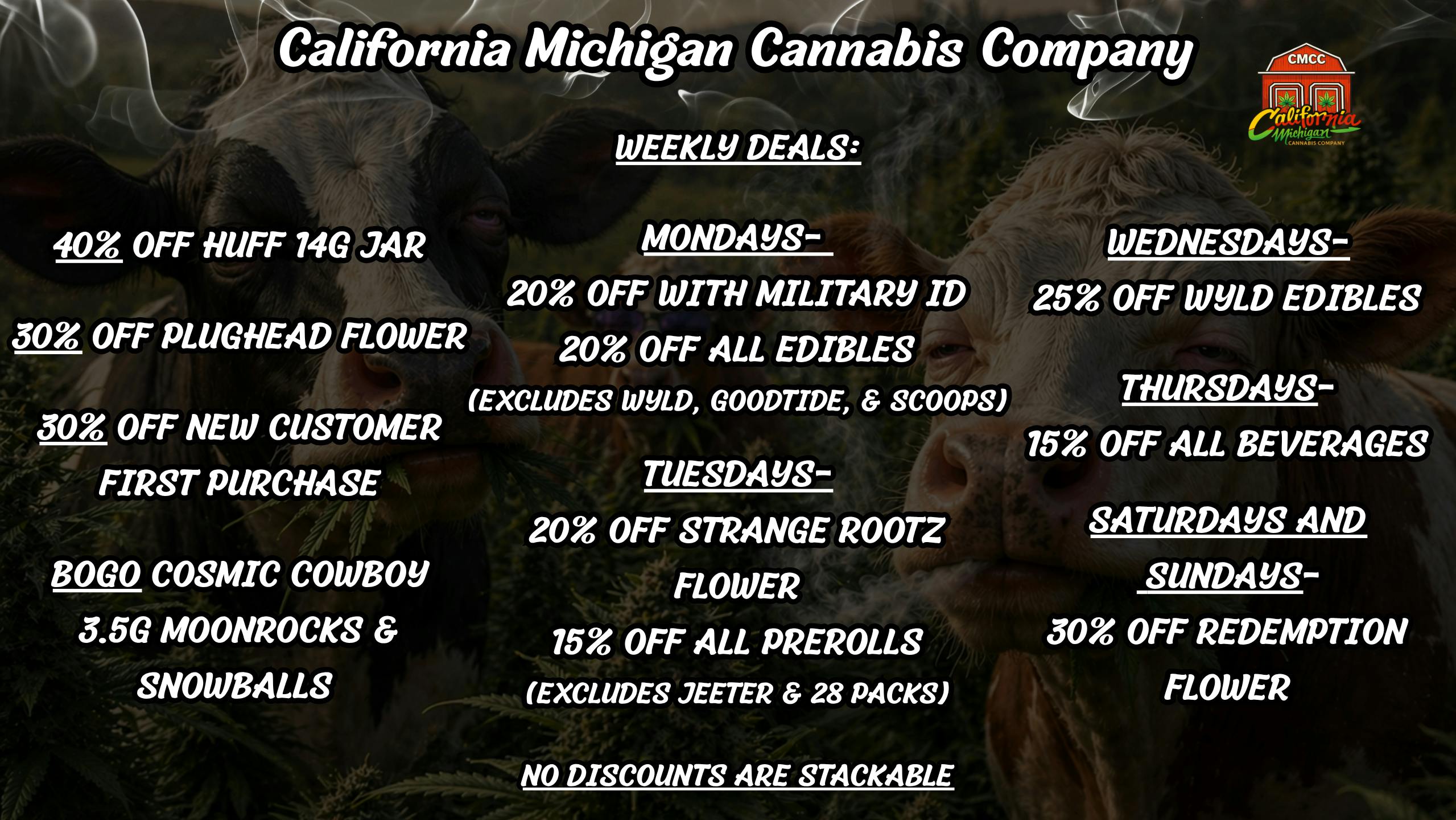 California Michigan Cannabis Company 24/7WENEVERCLOSE!