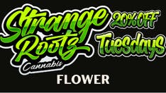 California Michigan Cannabis Company Strange Rootz 20%