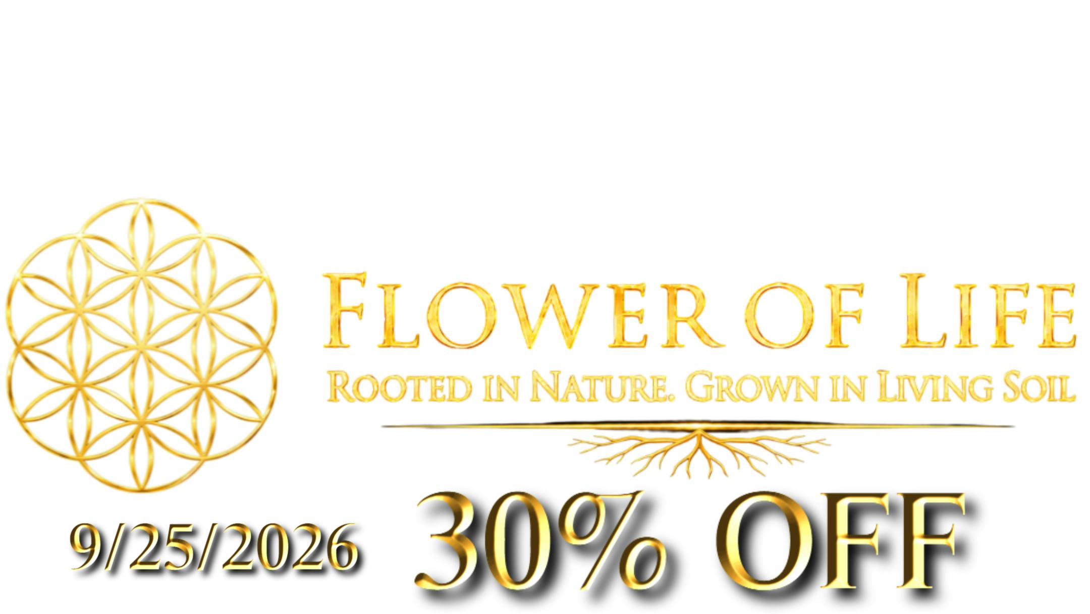 California Michigan Cannabis Company Flower of Life 30% off