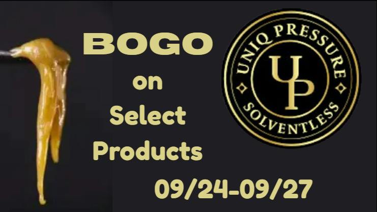 California Michigan Cannabis Company Uniq Pressure Rosin BOGO