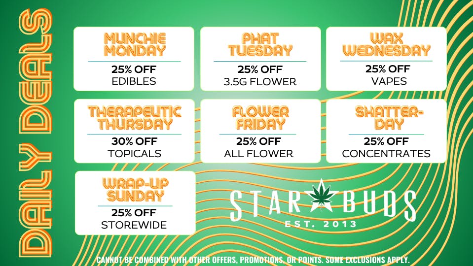 Star Buds Medical - Natchez Munchie Monday!