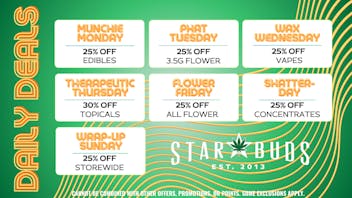 Star Buds Medical - Oxford Munchie Monday!