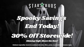 Star Buds Medical - Natchez Spooky Savings: 30% OFF STOREWIDE