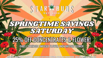 Star Buds Medical - Natchez Shatter-Day / 25% Off Concentrates