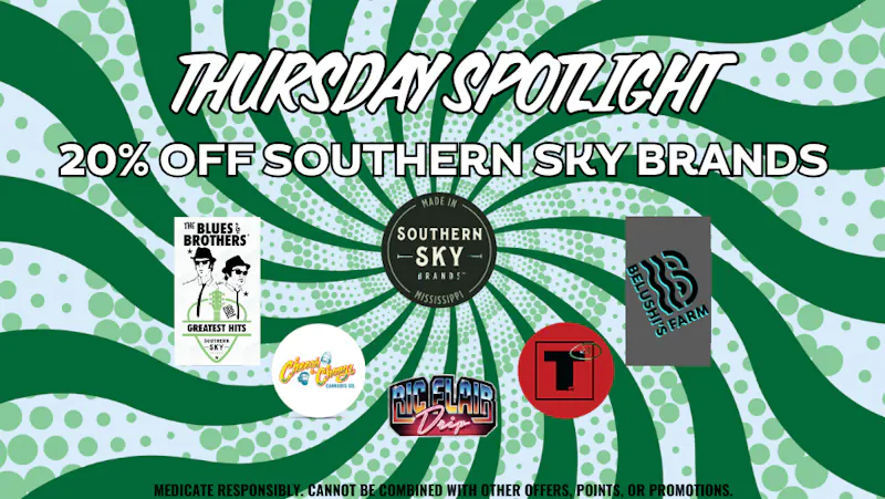 Star Buds - Pearl Thursday Spotlight: 20% Off Southern Sky Brands