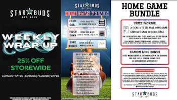 Star Buds Medical - Oxford Weekly Wrap-up: 25% Off Storewide