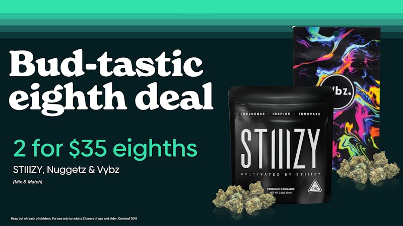 Curaleaf - North Las Vegas 2 for $35 eighths