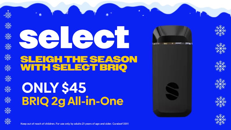 Curaleaf - North Las Vegas Only $45 BRIQ 2g all-in-ones