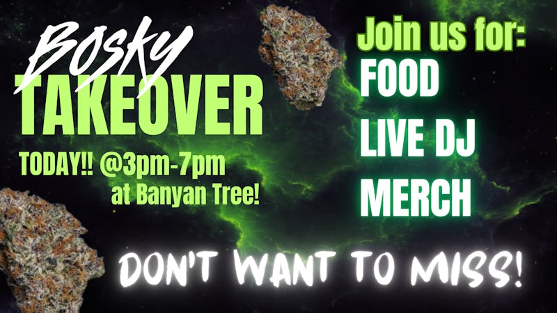 Banyan Tree Fresno BOSKY TAKEOVER AT BANYAN 🍃