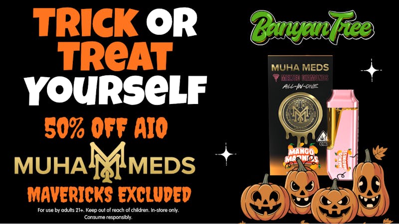 Banyan Tree Fresno TRICK OR TREAT YOURSELF 🎃