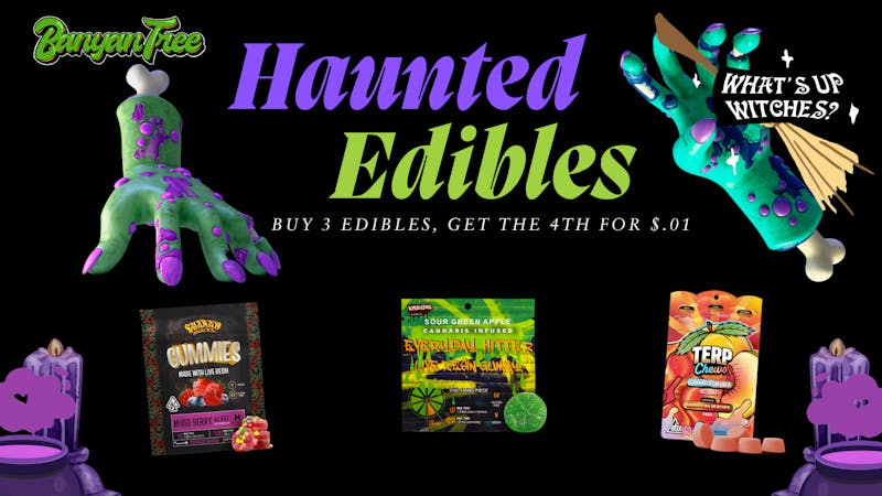 Banyan Tree Fresno Haunted Edible Promos!