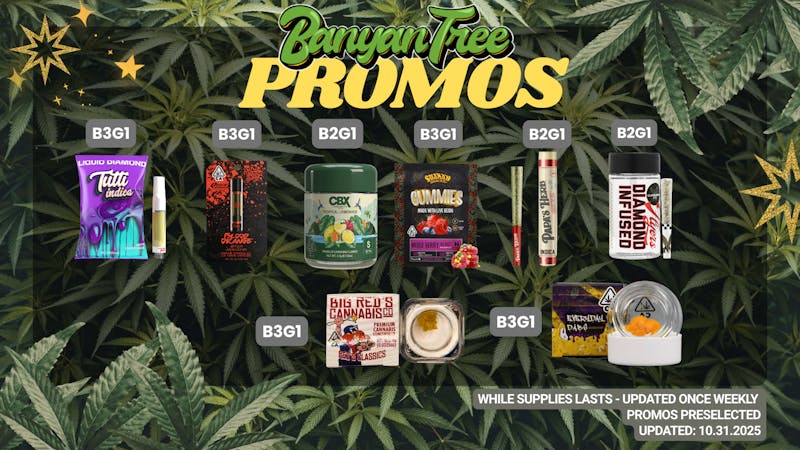 Banyan Tree Fresno Promos at Banyan Tree!