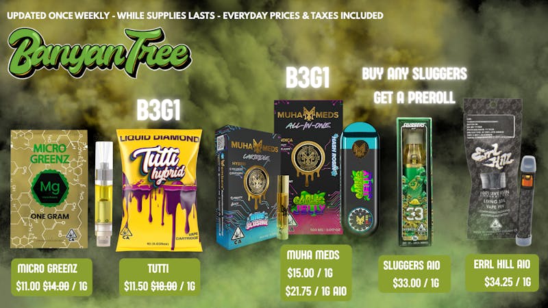 Banyan Tree Fresno Vapes Vibes 🌿🌿