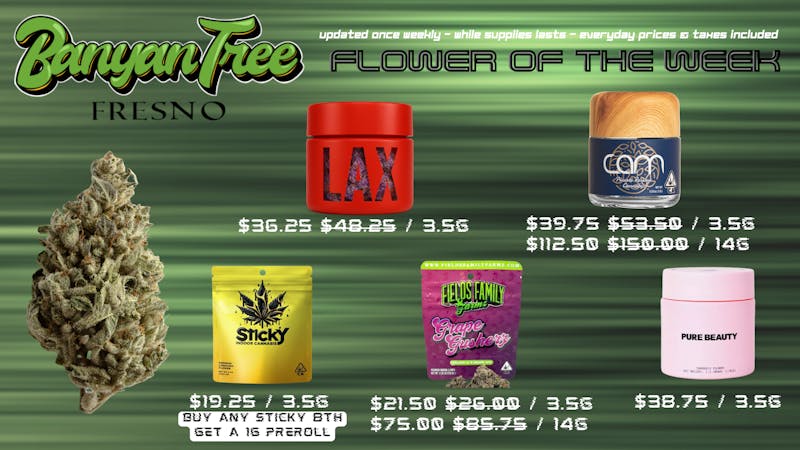 Banyan Tree Fresno Flower of the Week 🌼