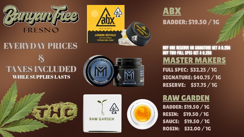 Banyan Tree Fresno Concentrate Central 🌎