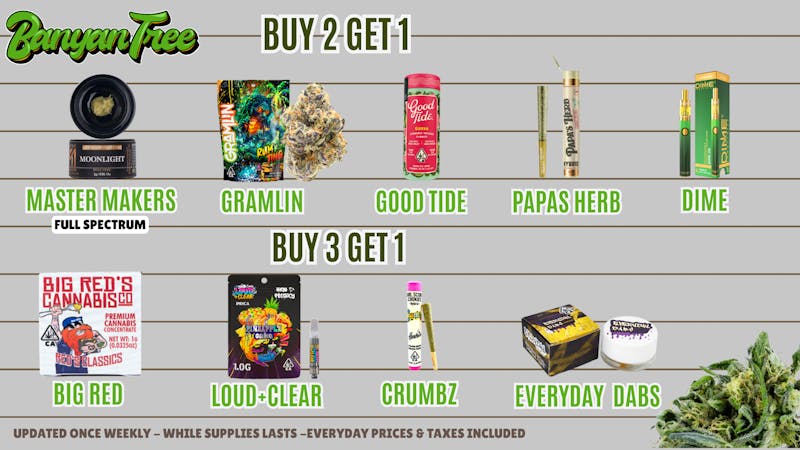 Banyan Tree Fresno Promos at the Banyan Tree☀️