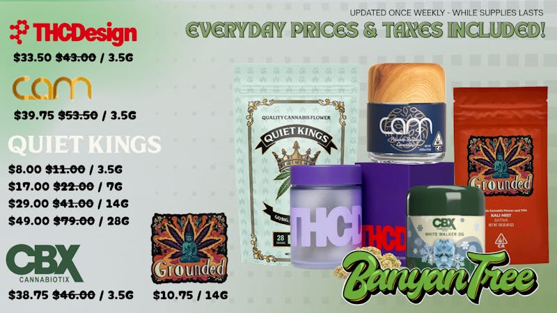 Banyan Tree Fresno Flower Fan Favorites!