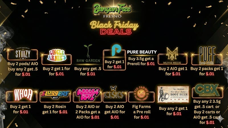 Banyan Tree Fresno 💥 Black Friday Deals💥