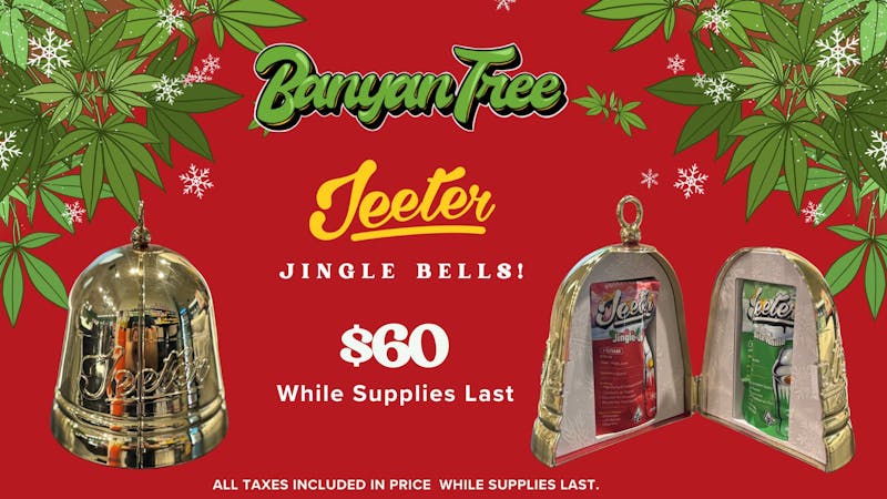 Banyan Tree Fresno 🎄🔔 Ring in the holidaze with Jeeter Jingle Bells