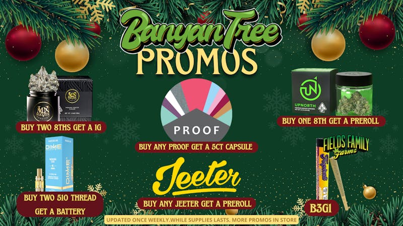 Banyan Tree Fresno 🎄 Promos at Banyan Tree