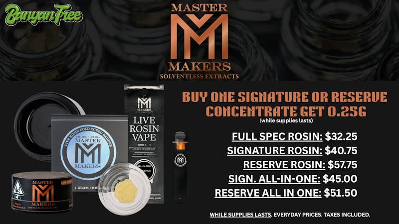 Banyan Tree Fresno We 💚 Rosin