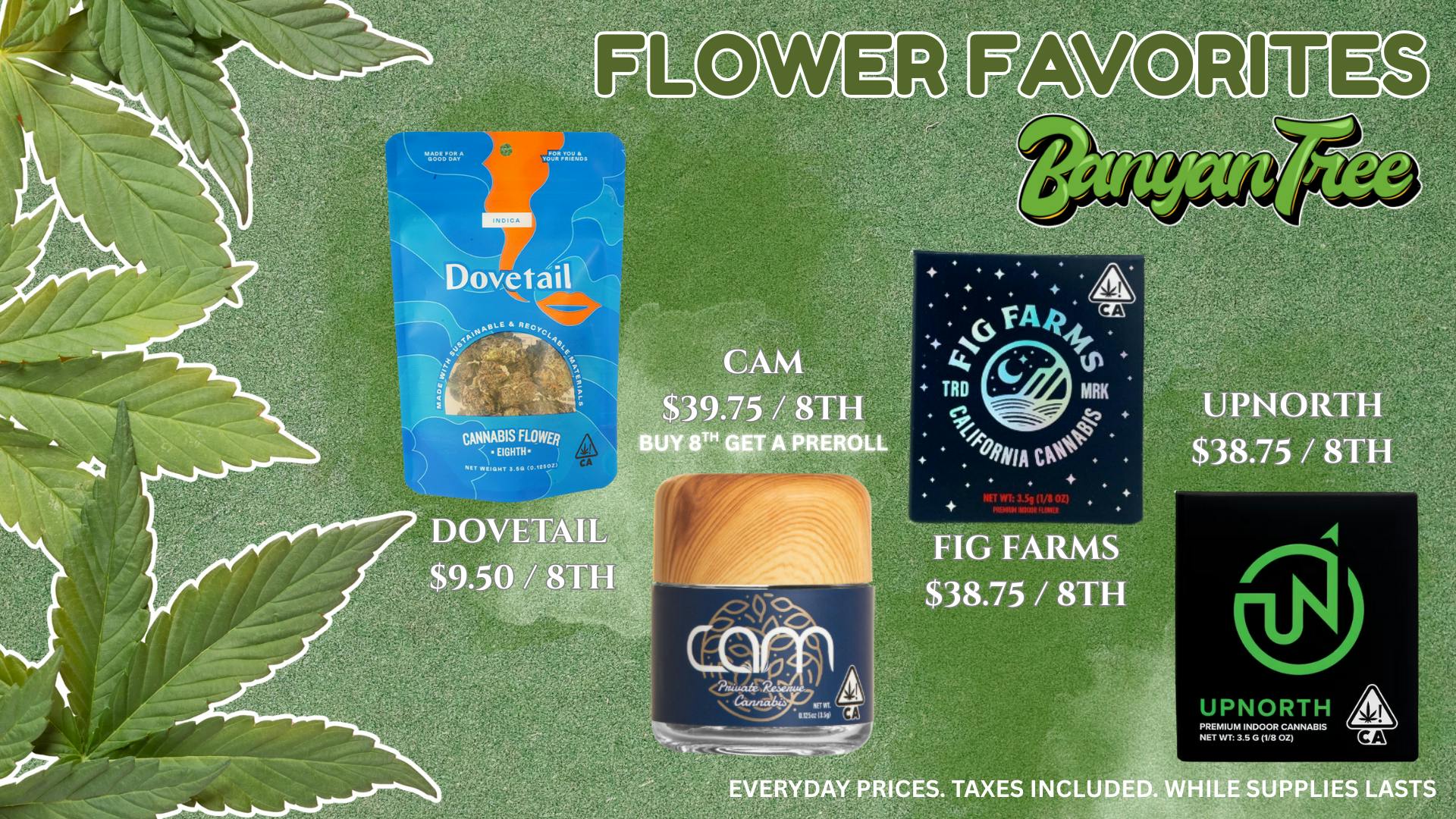 Banyan Tree Fresno Flower Favorites 🌿