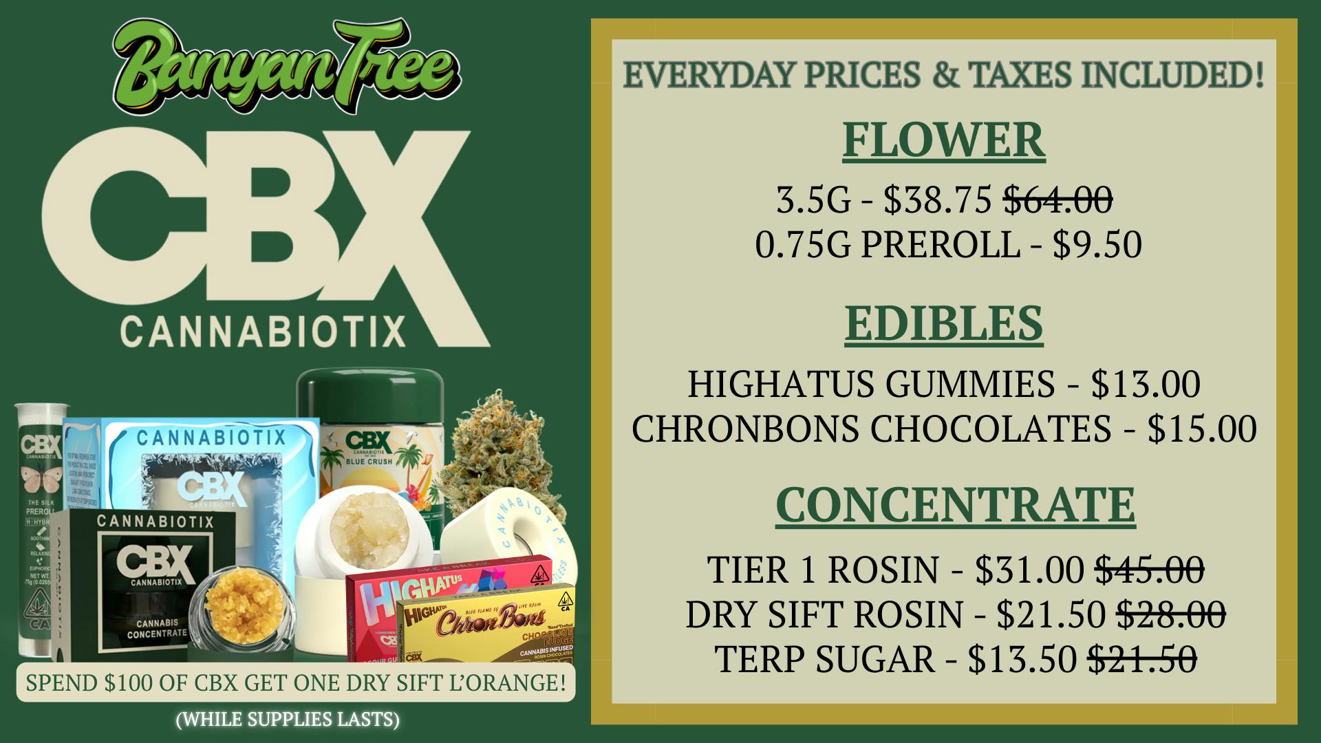 Banyan Tree Fresno CBX - HOUSE FAVORITE ⭐️