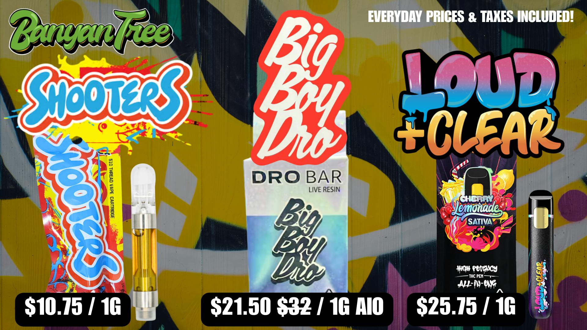 Banyan Tree Fresno New Vapes at Banyan Tree ! 💨💨💨