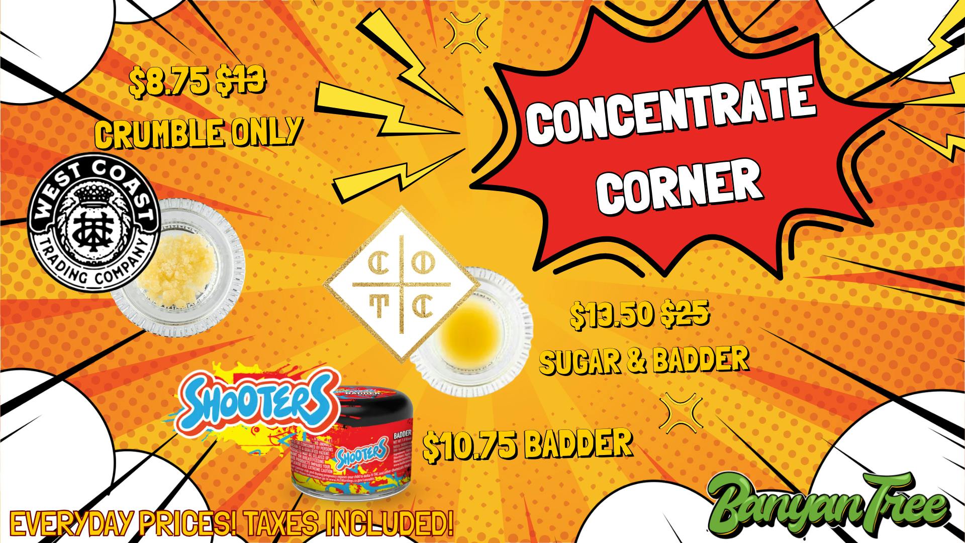 Banyan Tree Fresno Concentrate Corner 🚨‼️