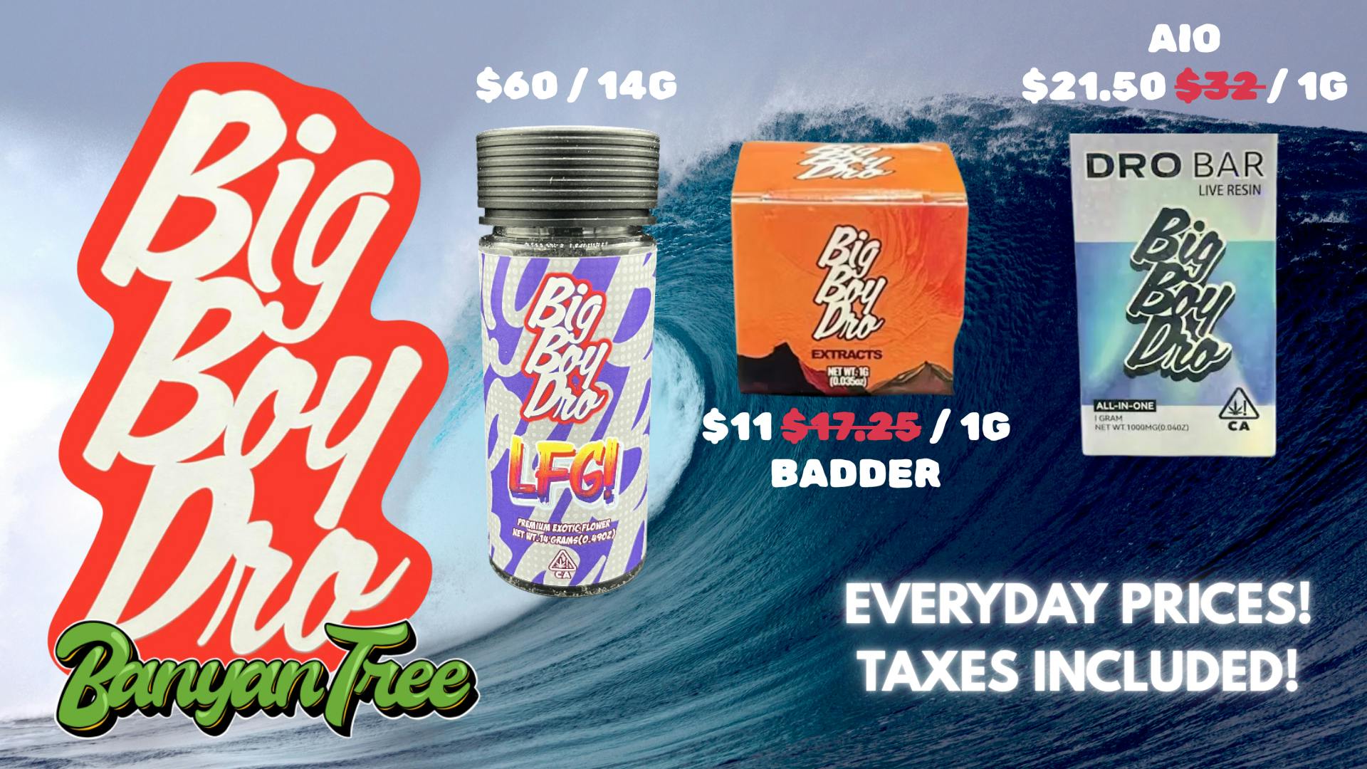 Banyan Tree Fresno Surf on over for Big Boy Dro! 🌊