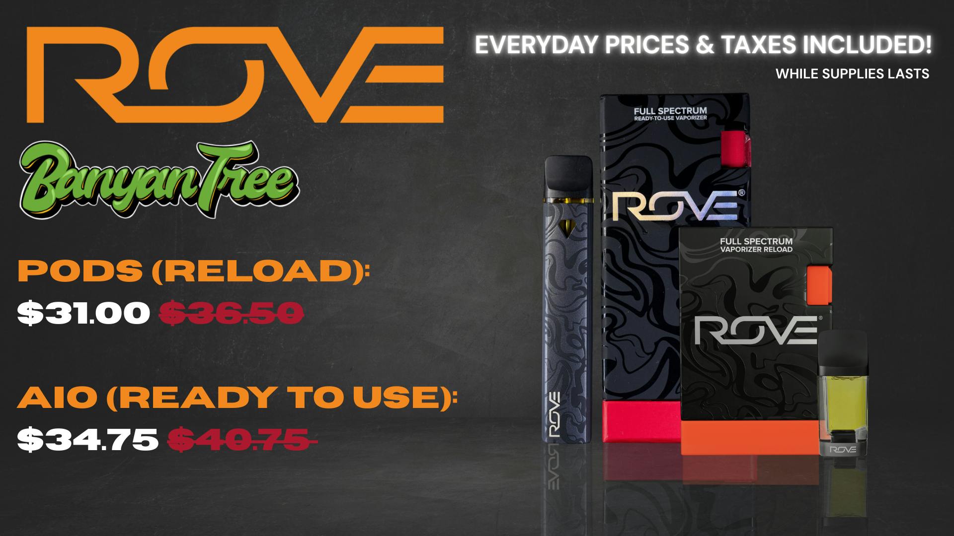 Banyan Tree Fresno Rove is Back in Stock!