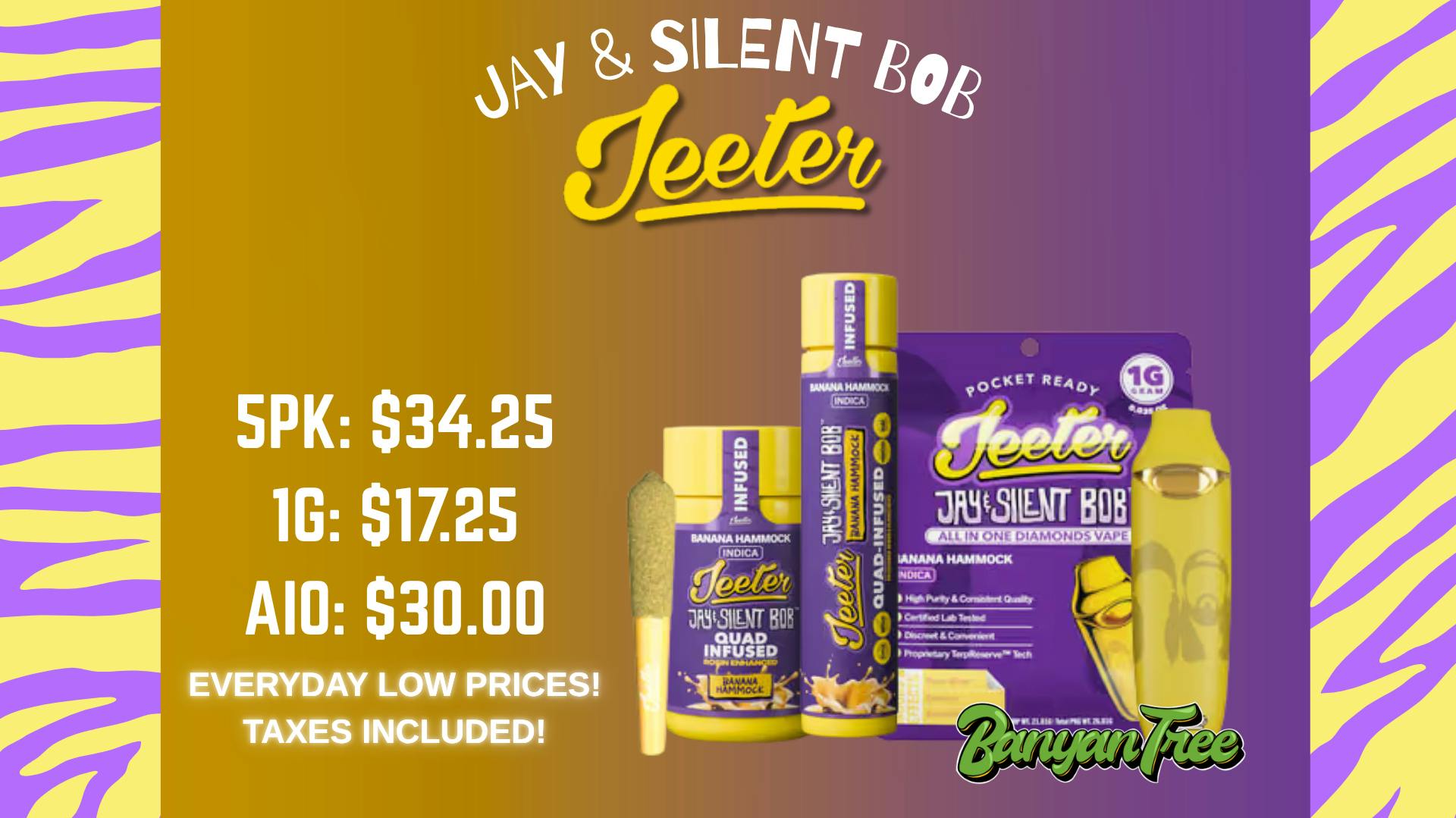 Banyan Tree Fresno Jay and Silent Bob Collab!