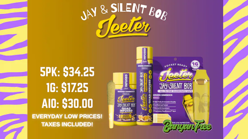 Banyan Tree Fresno Jay and Silent Bob Collab!