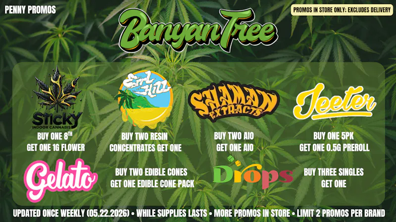 Banyan Tree Fresno Banyan Tree Daily Promos 🌴