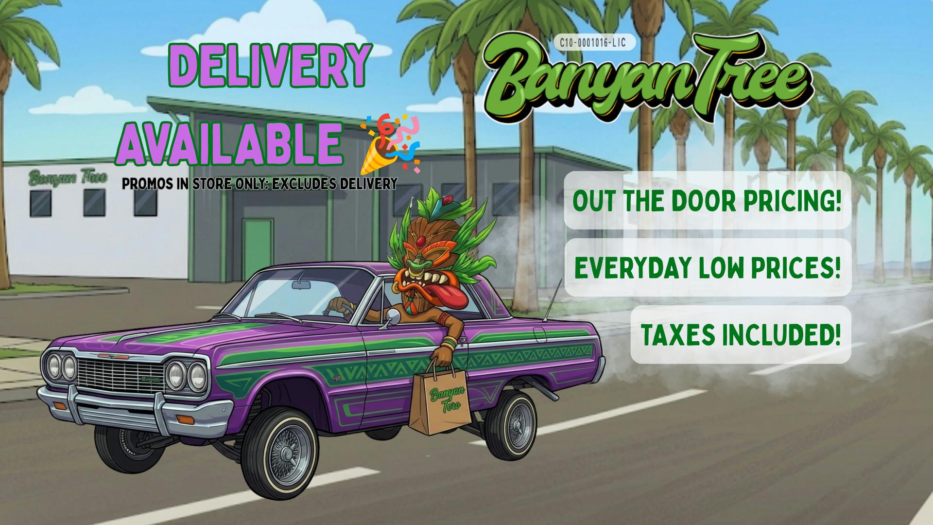 Banyan Tree Fresno 🚨 Delivery Now Available! 🚨