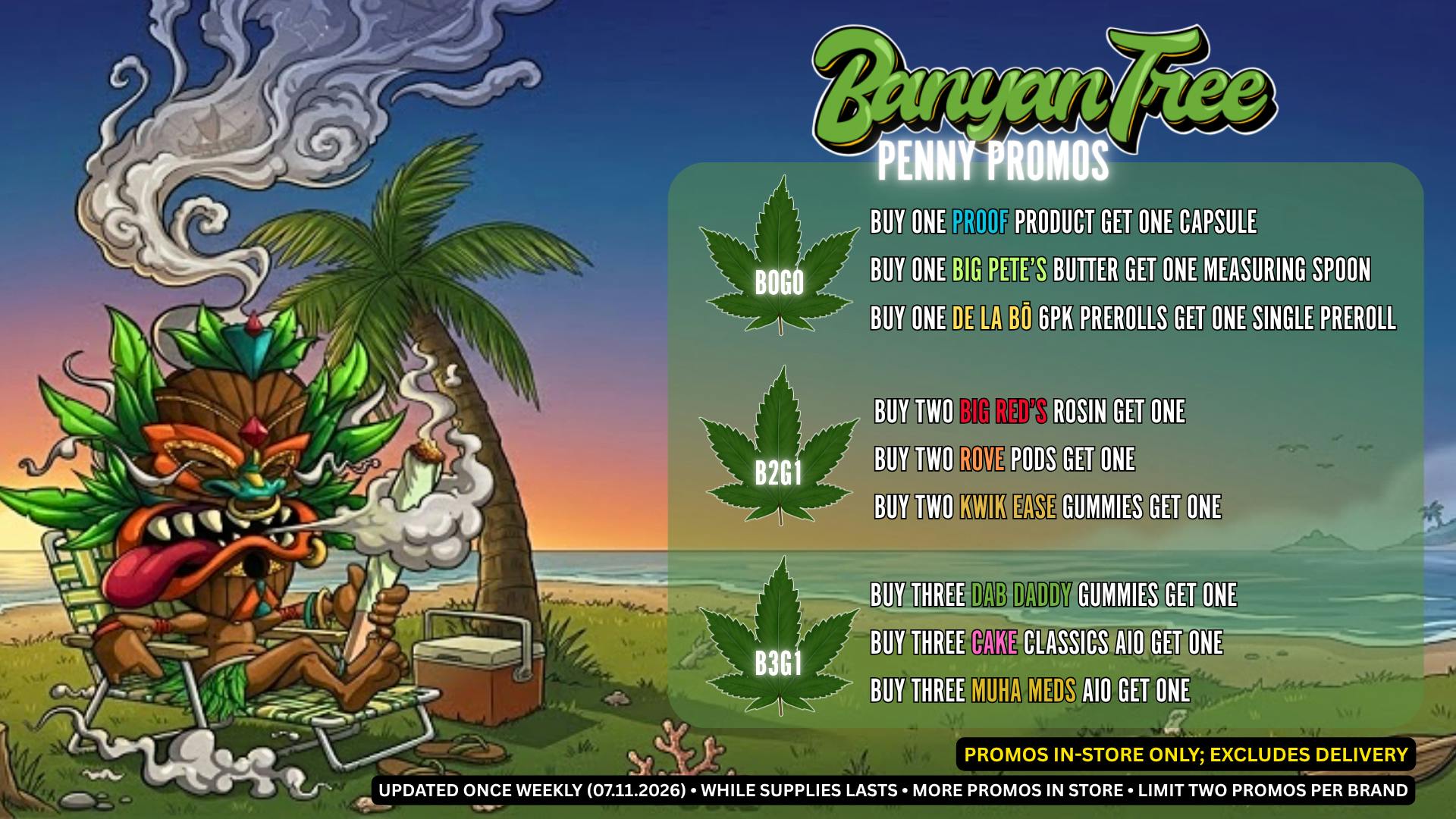 Banyan Tree Fresno Banyan Tree Daily Promos 🍃