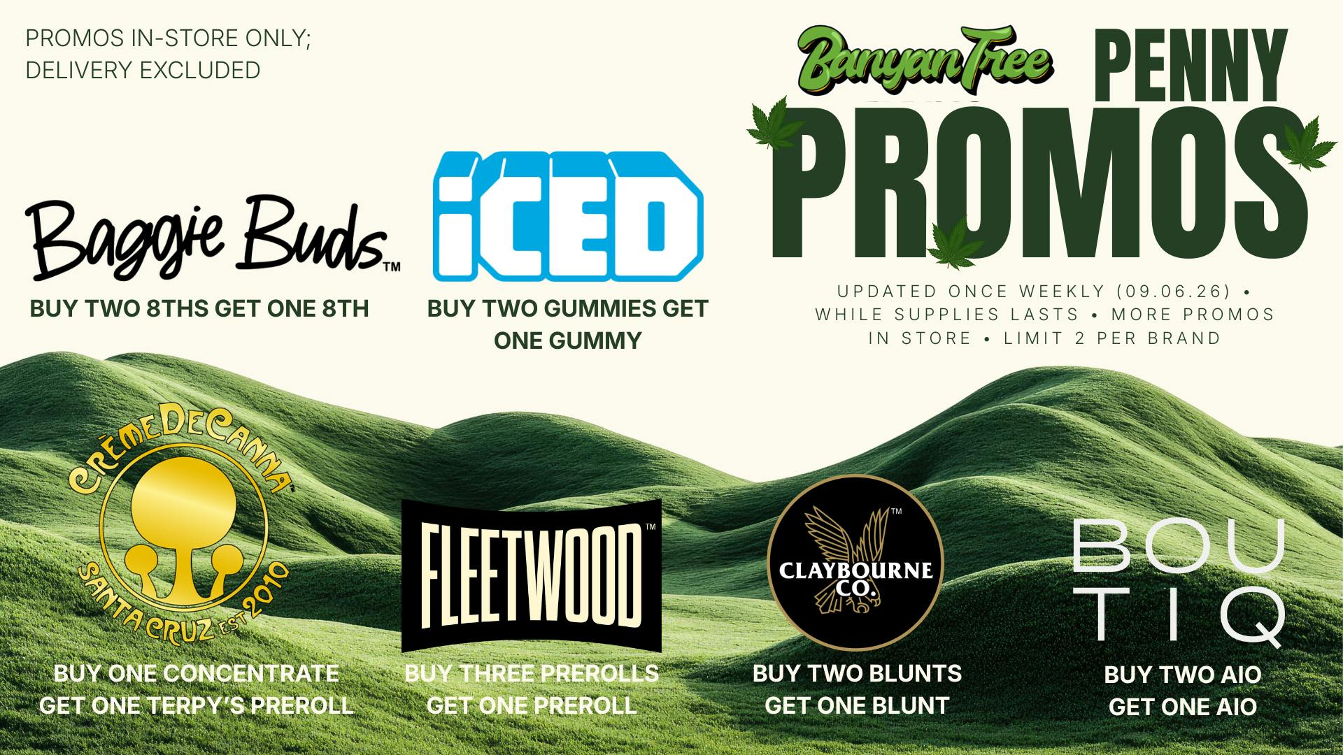 Banyan Tree Fresno Daily Promos 🌴🍃
