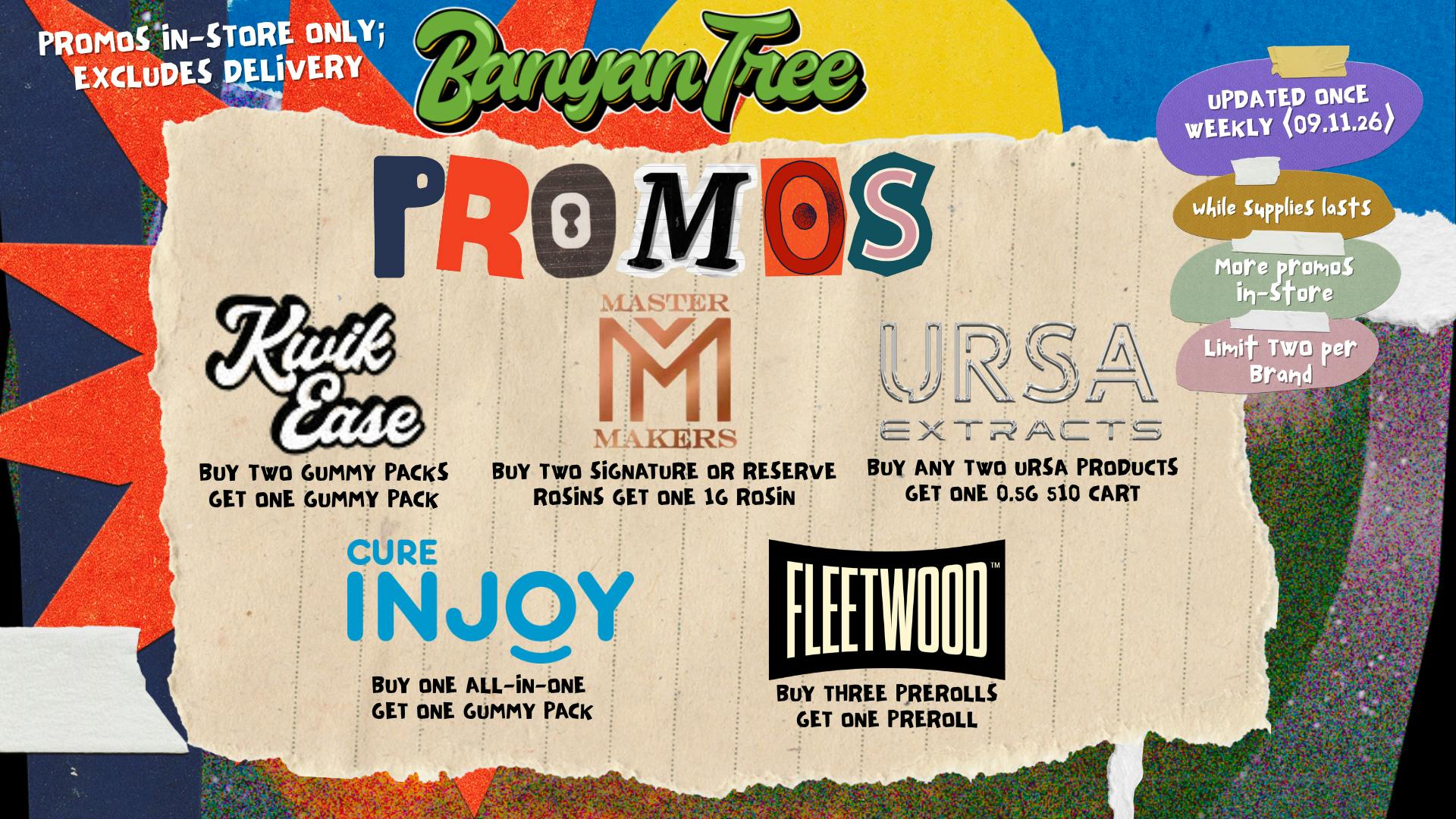 Banyan Tree Fresno Daily Promos 🌴🍃