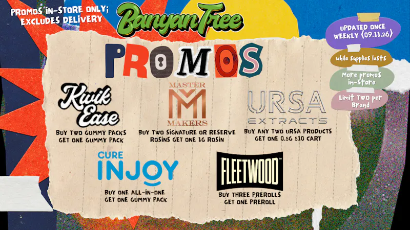 Banyan Tree Fresno Daily Promos 🌴🍃