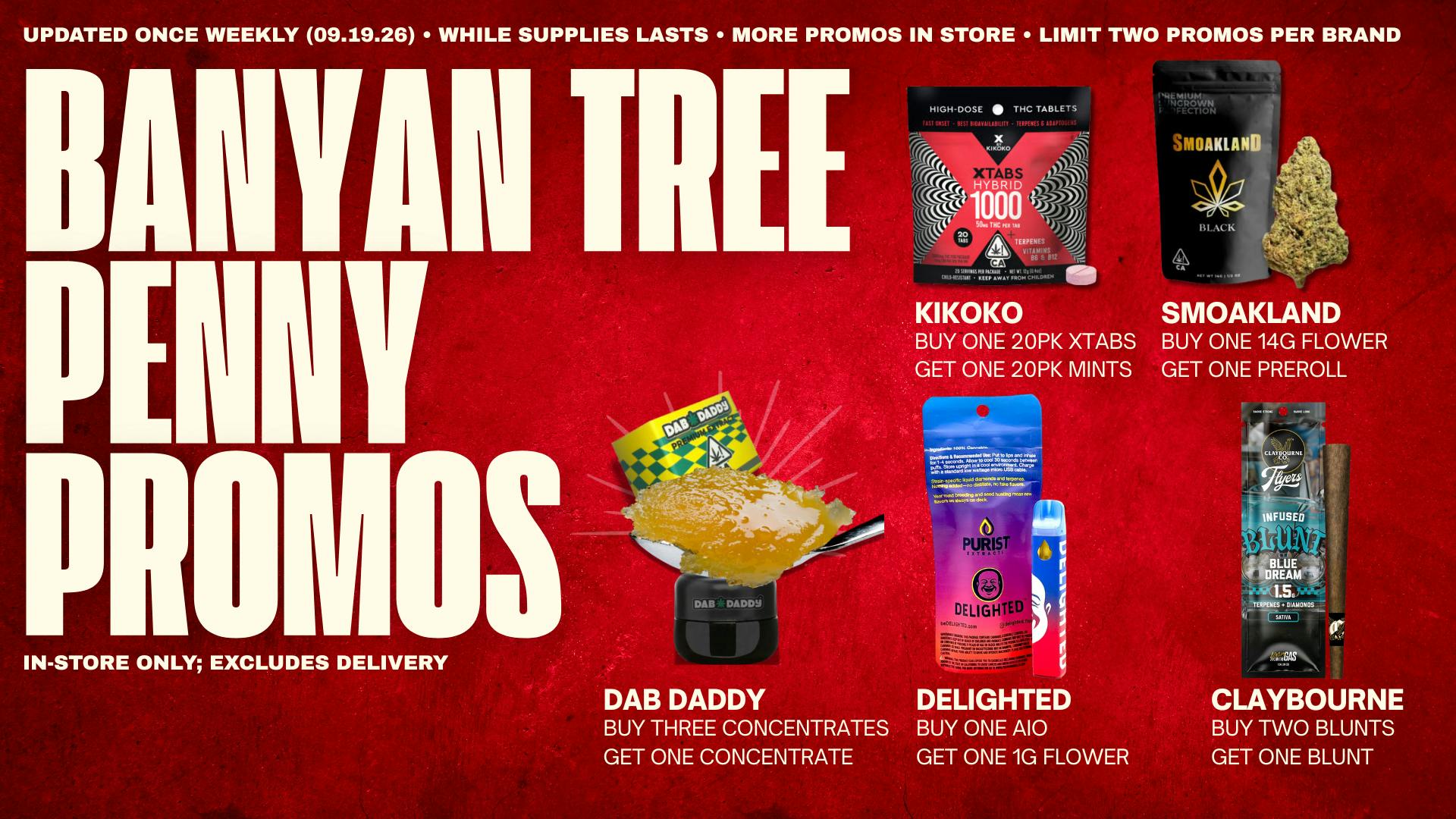Banyan Tree Fresno Daily Promos 🌴🍃