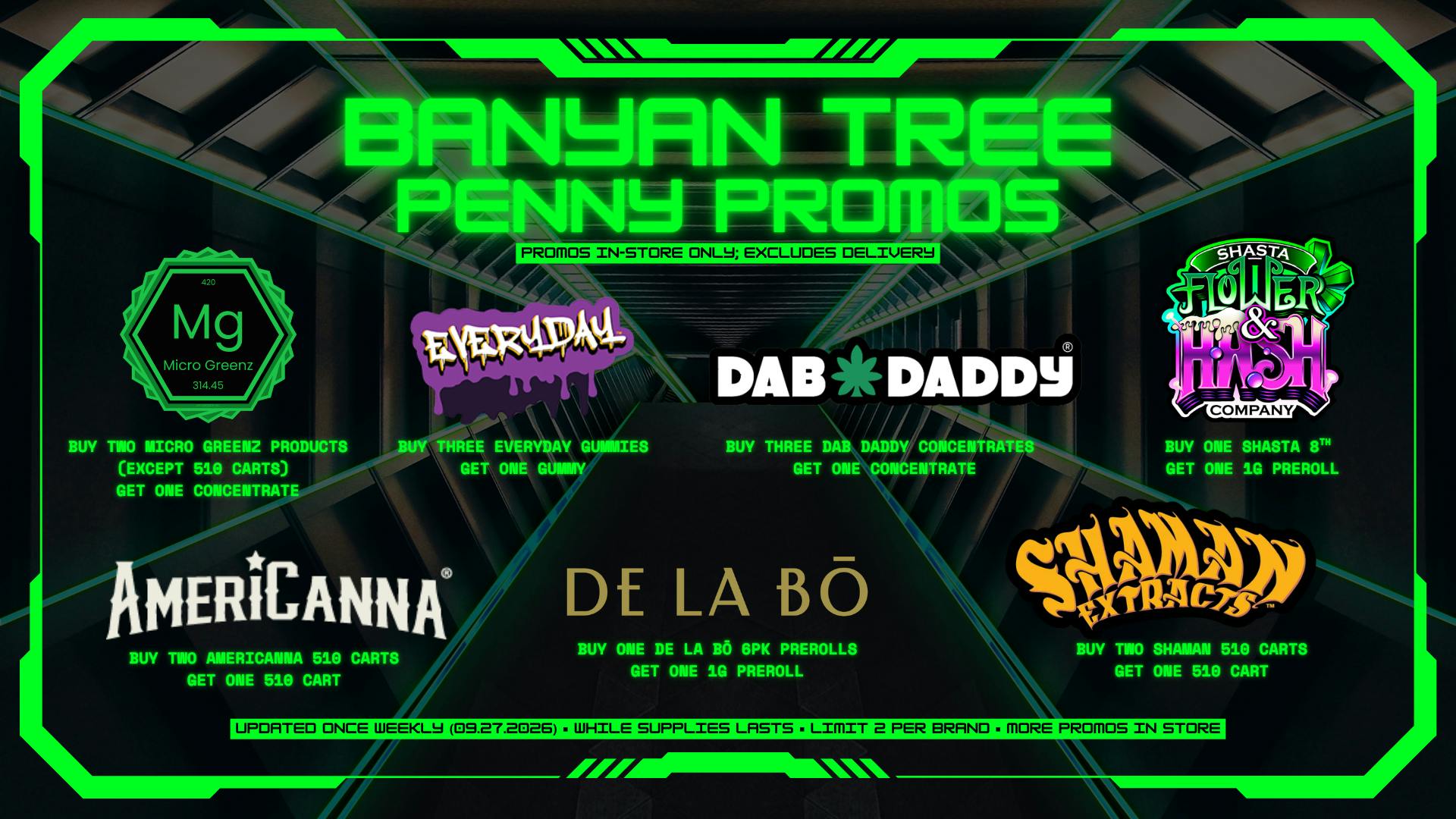 Banyan Tree Fresno Daily Promos 🌴🍃