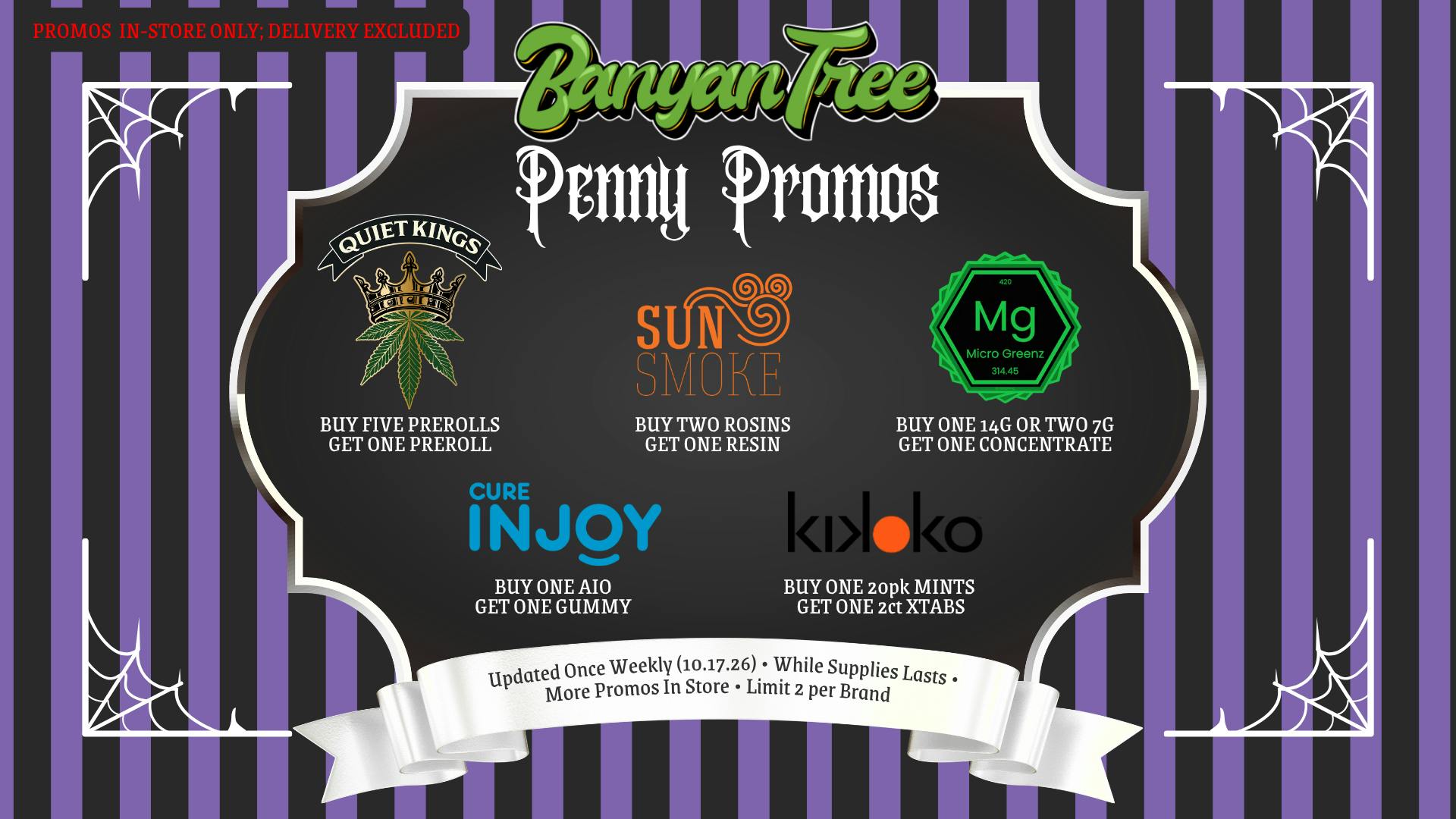 Banyan Tree Fresno Penny Promos 👻