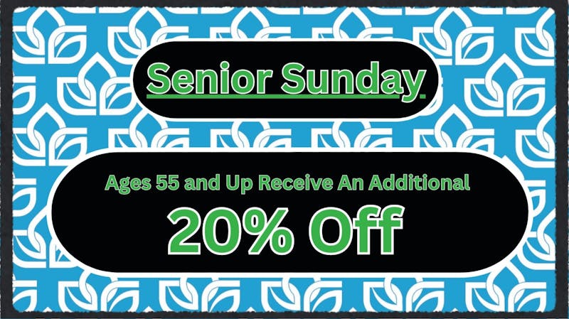 Evergreen Nature's Remedy Senior Sunday - Ages 55+