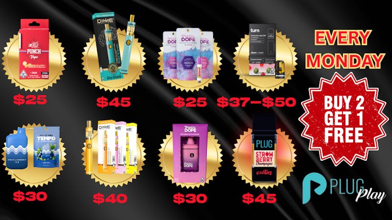 X Raided BUY 2 GET 1 VAPES EVERY MONDAY